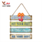 Fashion Home Door Wall Bedroom Livingroom Bookshop Decoration 1PC English Wood Plaque Wall Hanging Sign