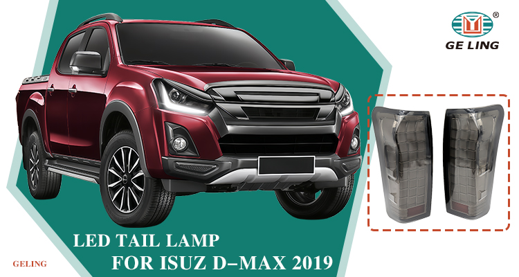 Isuzu Dmax 2017-2019 Smoke Led Tail Lamp Isuzu Dmax 2017-2019 Duman Ledli Stop Lambası