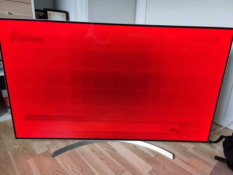 Modo de limpieza de pantalla LG OLED