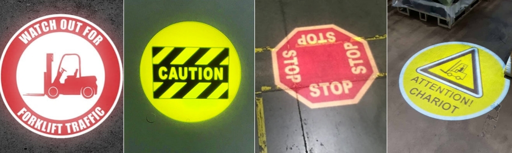 Virtual Signage Projection Virtuelle Signage-Projektion