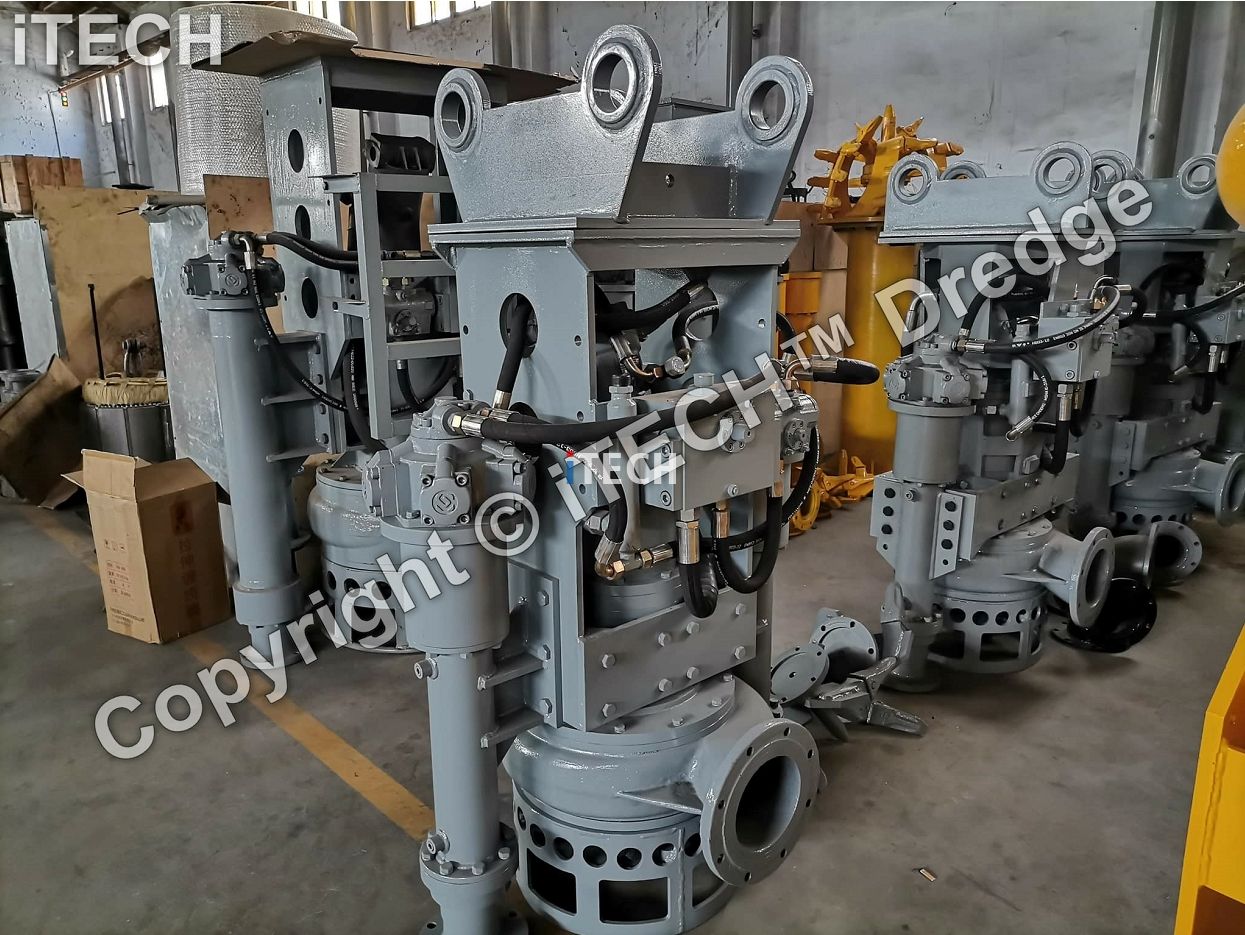 Hydraulic Submersible Dredge Pumps Bombas de dragagem submersíveis hidráulicas