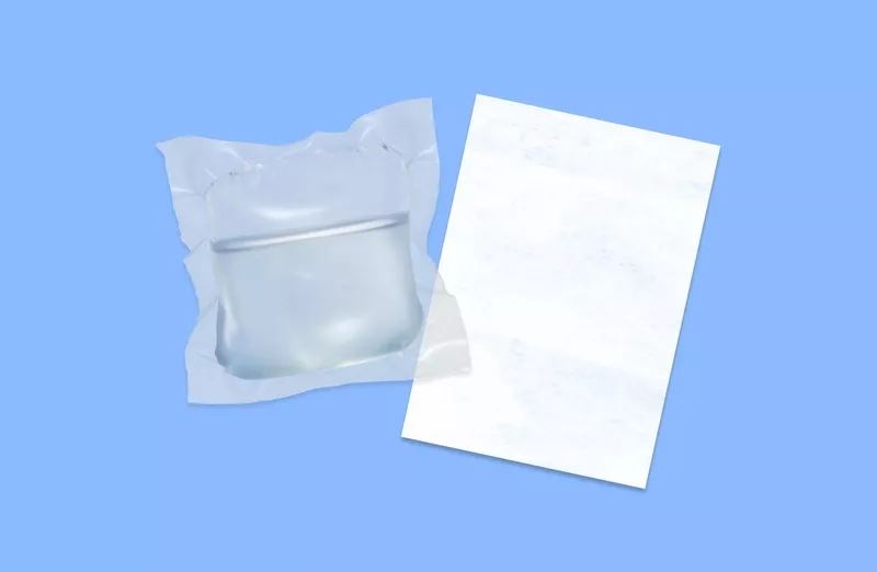 Natuurlijke wasvellen zonder plastic coating