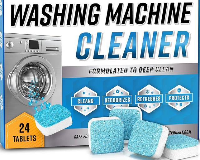 How To Clean Front Loader Washing Machine with Dishwasher Tablets كيفية تنظيف الغسالة ذات التحميل الأمامي باستخدام أقراص غسالة الأطباق