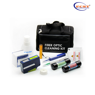 FCST210109 Kit de limpieza de fibra óptica Kit de fibra óptica FTTH