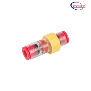 Connecteur de micro-conduits de bloc-gaz à gaz de 10 à 6 mm