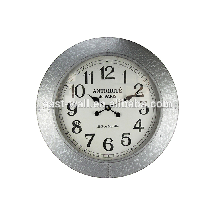 Hot Selling Durable Using Simple Design Vintage Antique Outdoor Wall Clock