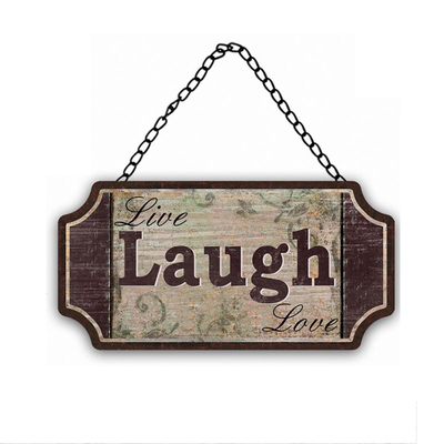 2019 Hot Sales Factory Price Creative Items Antique Wall Plaques Decorative Metal Yard Sign Holder