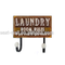 Craft Art Custom Design Vintage Style Baby Clothes Hanger Laundry Sign