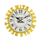 Yellow Letters Surround Creative Digital Meeting Room Wall Clock