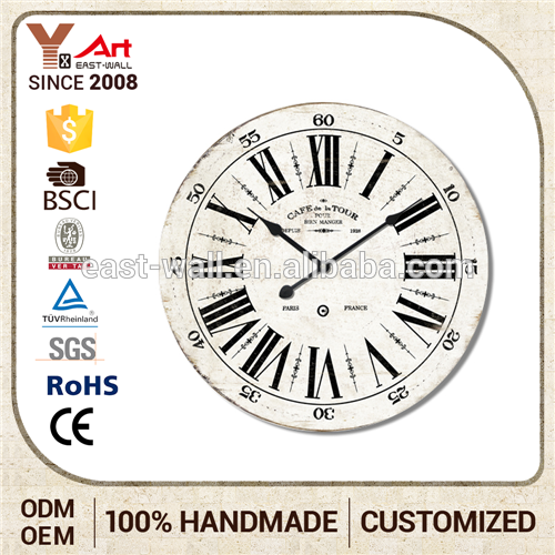Quartz Clock Parts Direct Factory Price Embroidery Design Custom Color