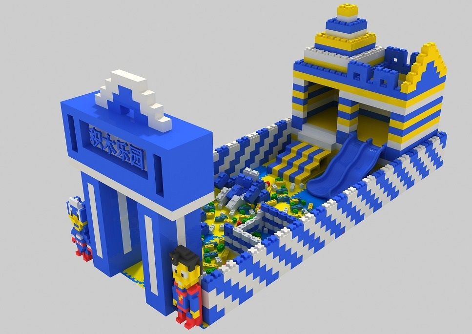 Diseño de parque infantil de bloques de construcción EPP 1