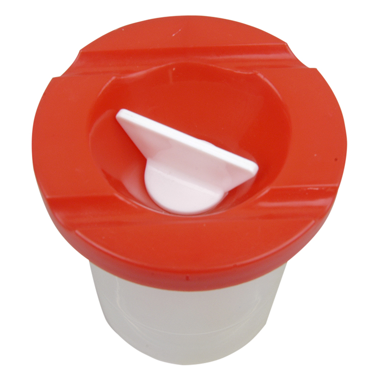 Artist Cup Painting Cup Paint Cup Brush Washer Plastic Cup Diameter 8cm x Height 9cm