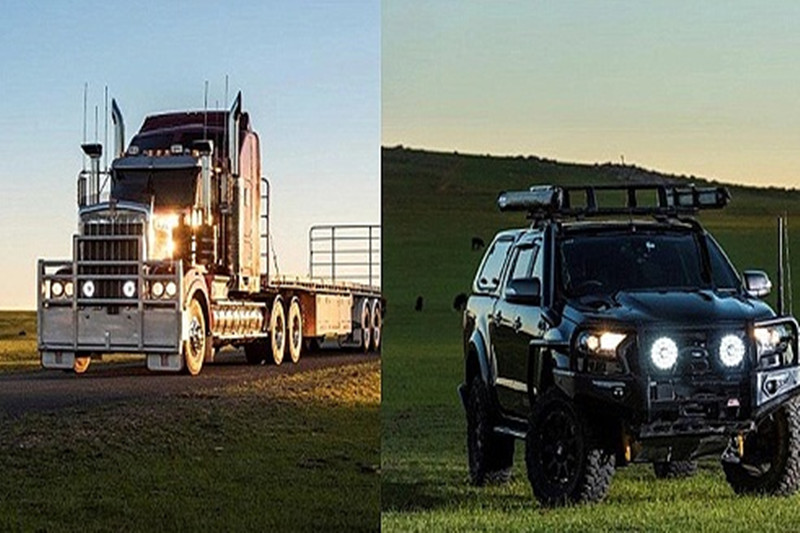 round off-road laser light kerek off-road lézerfény