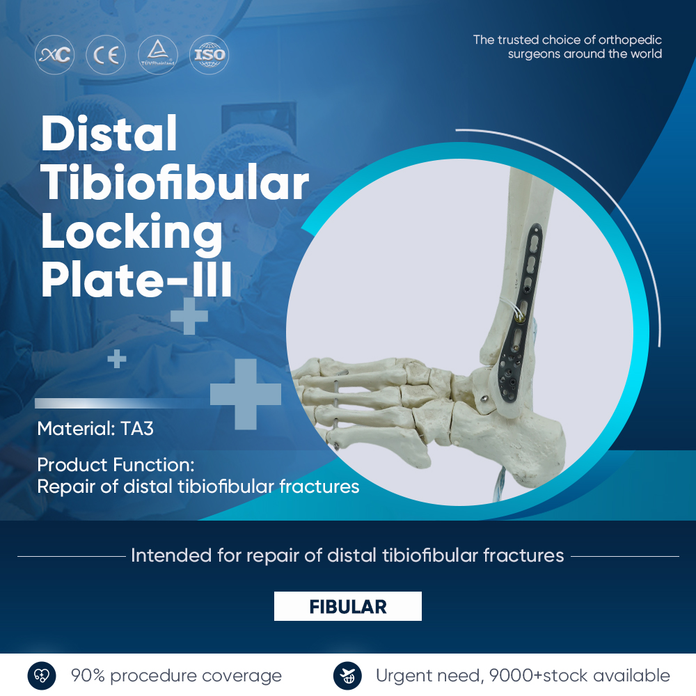 Distal Tibiofibuler Ngonci Plate-III - Beuli Produk on XC Medico