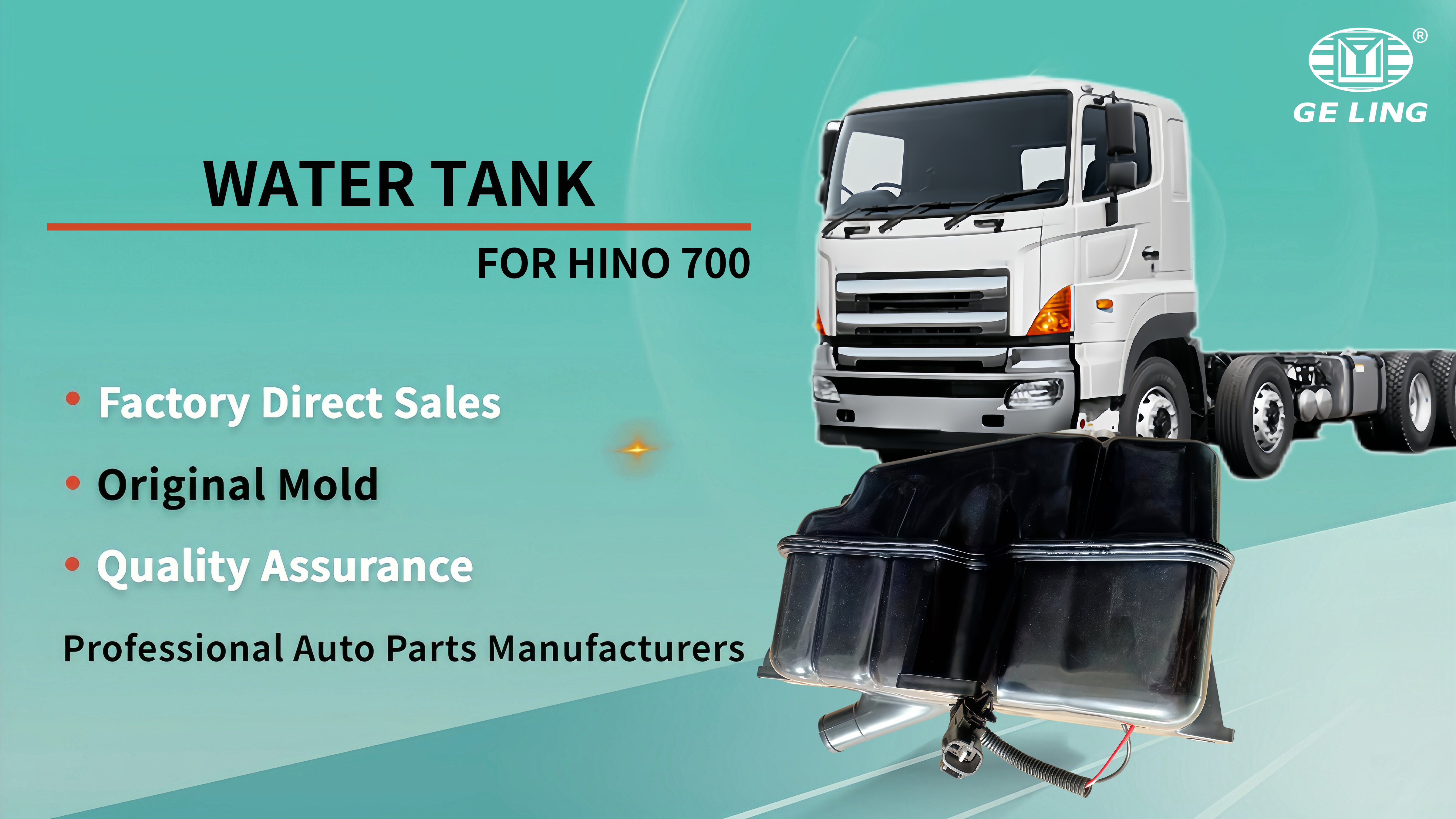 Hino 700 Water Tank Tanque de água Hino 700