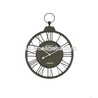 Preferential Price Handmade Iron Packing Wall Clock Household Decoration Product