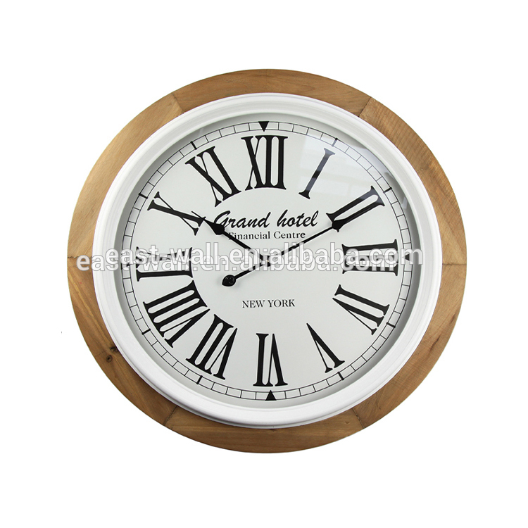 Home Decor Manufacture Classic Wood Wall Clock