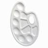 10 Well Oval Plastic Palette 23.5x17cm