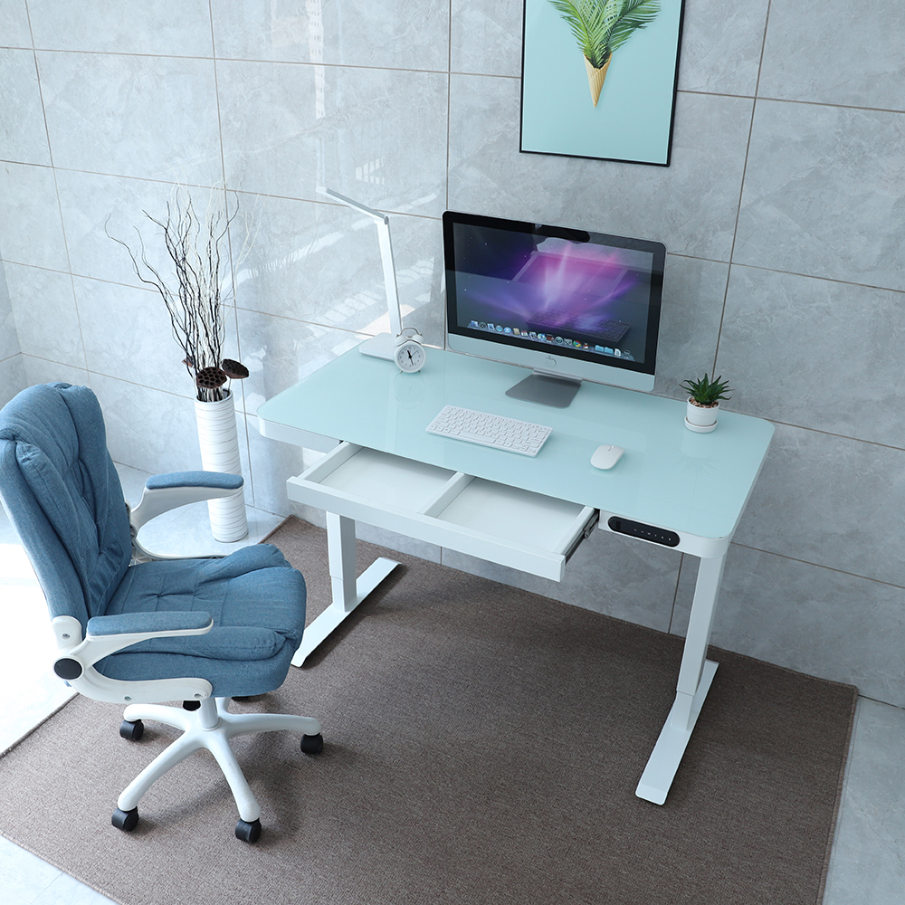 Adjustable Height Computer Standing Office Desk مكتب مكتب قائم للكمبيوتر بارتفاع قابل للتعديل
