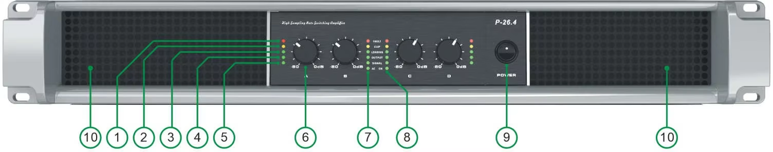 High-power PA amplifier உயர் சக்தி PA பெருக்கி