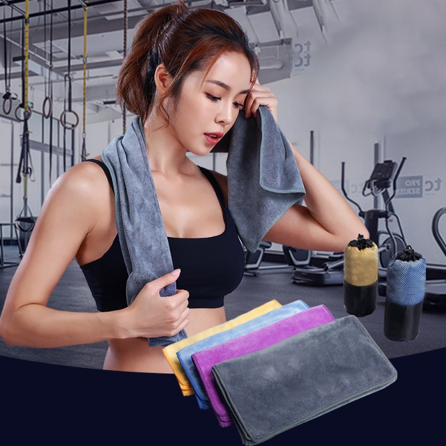 Microfiber Sport Fitness Yoga Sweat Absorbent Towel (1) Ручнік з мікрафібры Sport Fitness Yoga, які ўбірае пот (1)