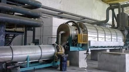 rotary drum dryer เครื่องอบแห้งแบบถังหมุน