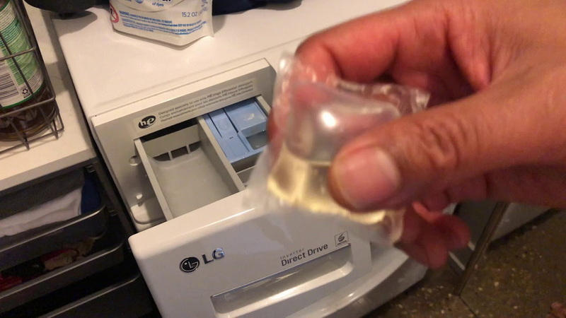 How To Use Laundry Pods in Samsung Front Load Sådan bruges vasketøjsposer i Samsung Front Load