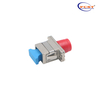 Adaptateur FC-SC Hybrid Simplex Copper Fiber optic Femelle à Femme
