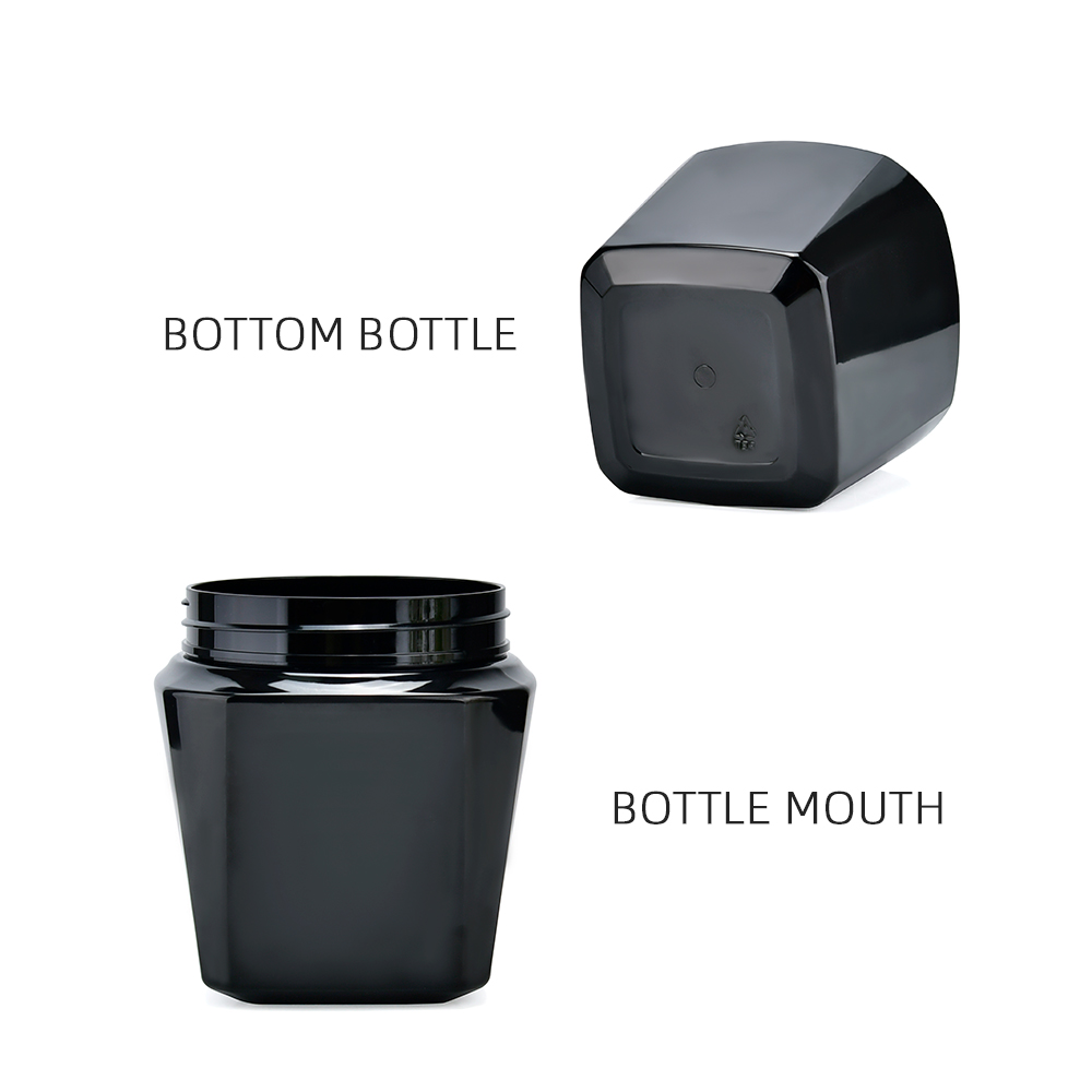 New Design Plastic Body Srcub Conditioner 500g High Quality Skincare Cream Face Mask Cream Plastic Jar with Screw Cap تصميم جديد من البلاستيك للجسم Srcub مكيف 500 جرام عالي الجودة للعناية بالبشرة قناع الوجه كريم جرة بلاستيكية مع غطاء لولبي
