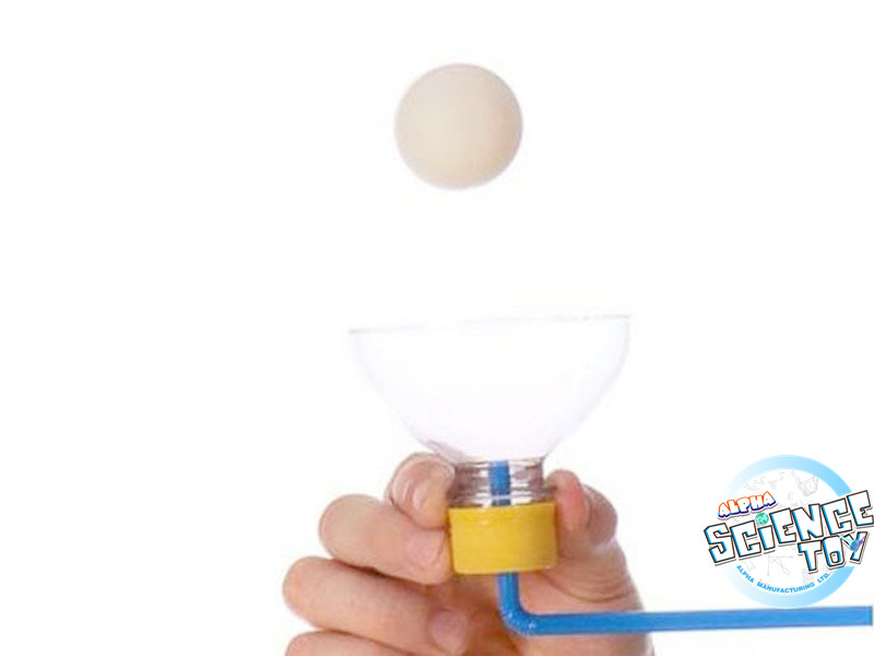 Floating ping-pong ball-cool physics experiments