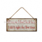 Quality Guaranteed Vintage Style Letter Wood Wall Plaque With Hooks Home Decoration Items Modern