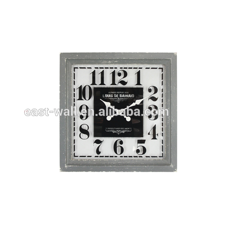 High Quality Antique Wall Stained Glass Clock Making Craft Waste Material