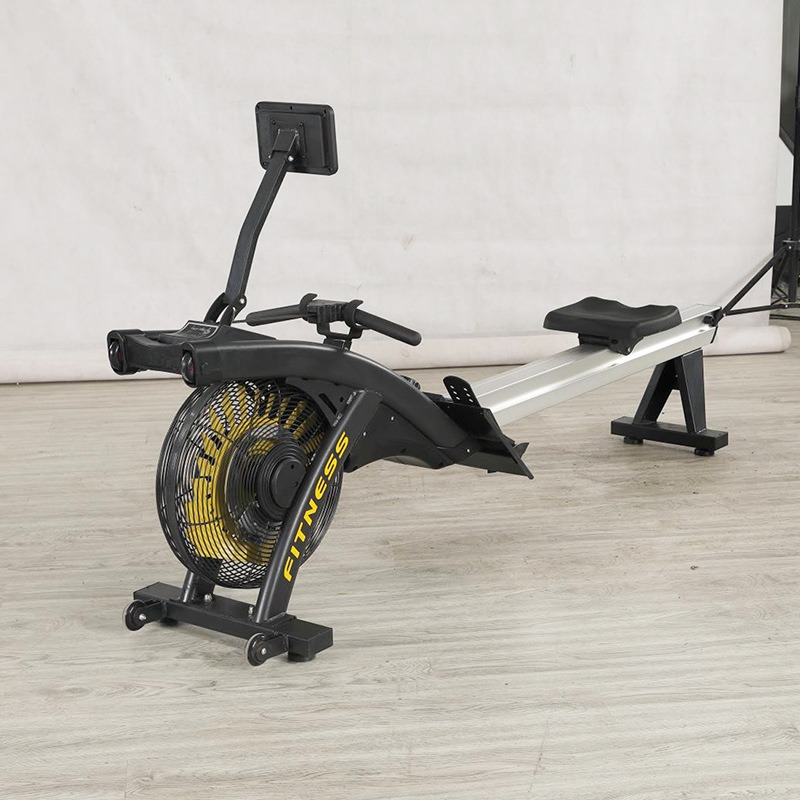 XYSFITNESS XYA1031 Heavy-Duty Commercial Air Rower with Vertical Storage2 XYSFITNESS Sreath adhair malairteach le uallach trom XYA1031 le stòradh inghearach2