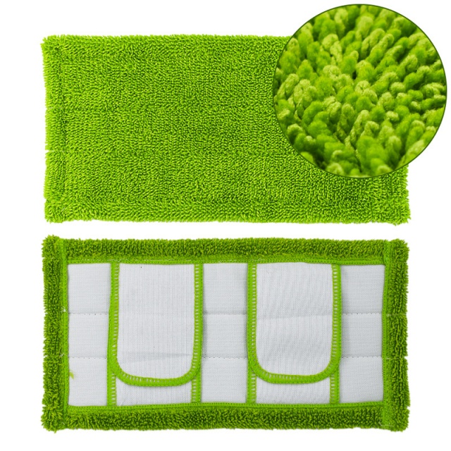 Microfiber Wet and Dry Floor Cleaning Mop Pad (4) Mikrofaser-Mopppad für die Nass- und Trockenbodenreinigung (4)
