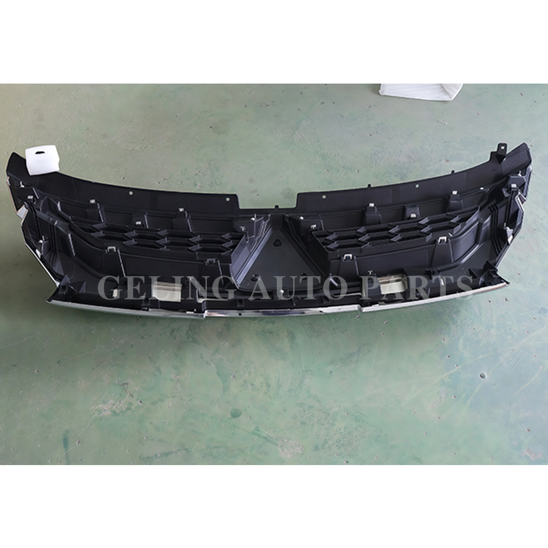 Silver Chrome Front Bumper Grille for Mitsubishi Triton L200 2019 Griglia paraurti anteriore cromata argento per Mitsubishi Triton L200 2019