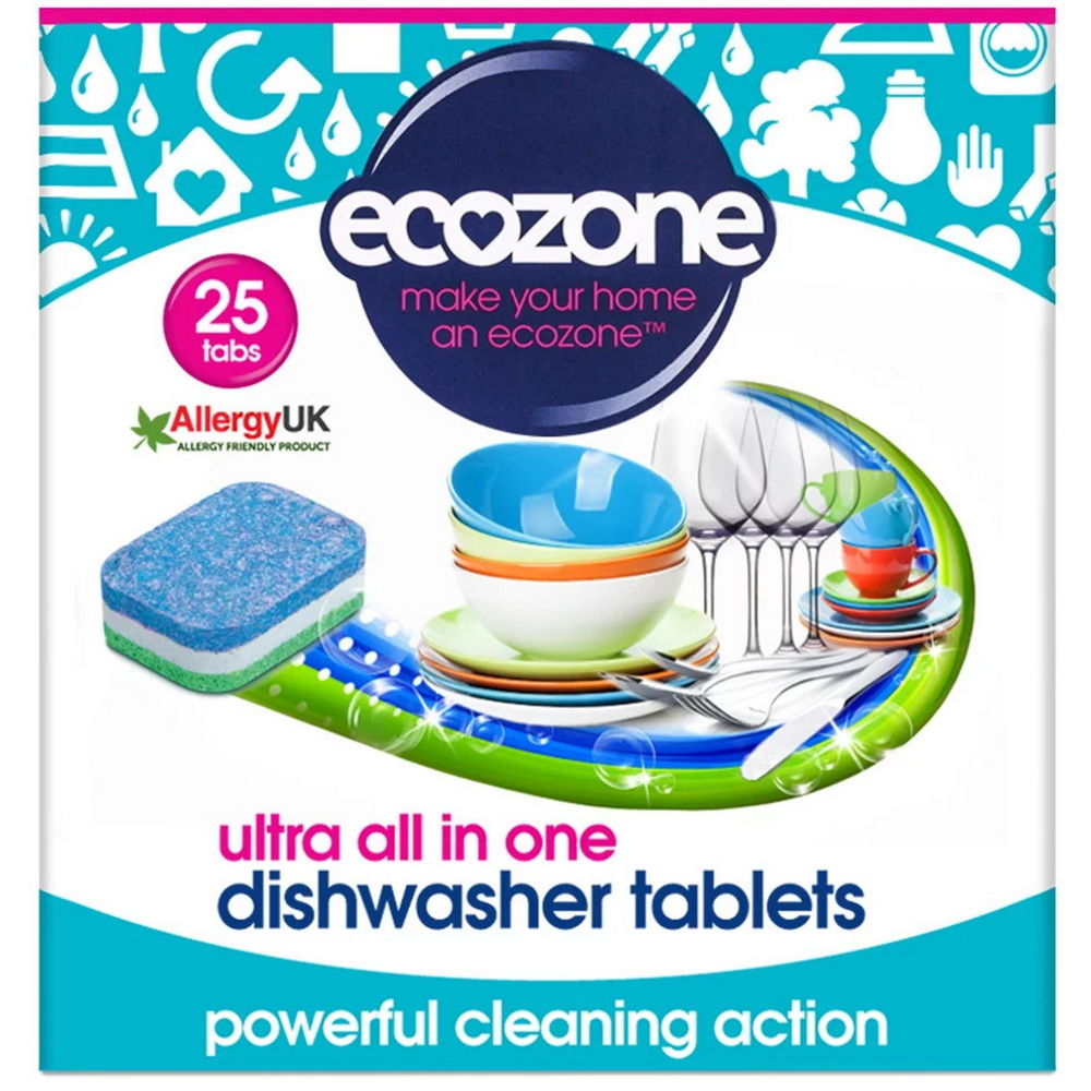 ecozone ultra all in one dishwasher tablets Ecozone Ultra все в одном таблетки для посудомоечной машины