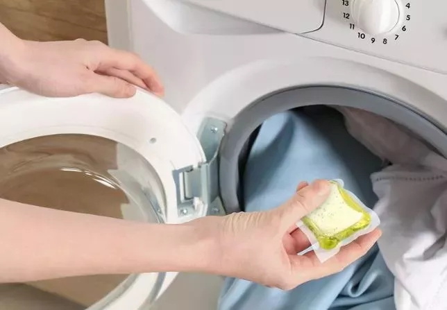 G&oslash;r T&oslash;jvask Pods Arbejde i &aelig;ldre Top Loader skiver