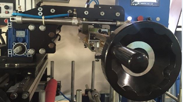 PUR profile wrapping machine دستگاه بسته بندی پروفیل PUR