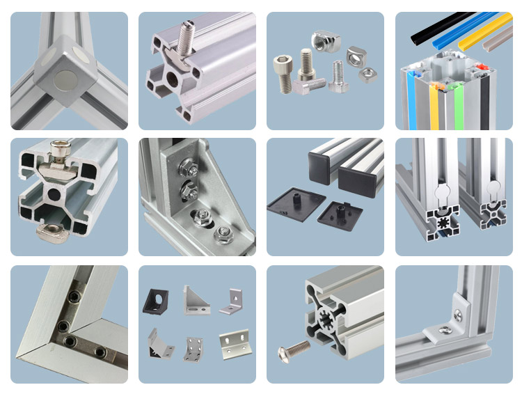 Essential Aluminum Extrusion Accessories_4 Aksesori Penyemperitan Aluminium Penting_4