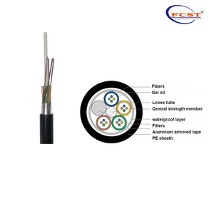 Cable de fibra óptica blindada FCST GYTA 1-288 núcleos
