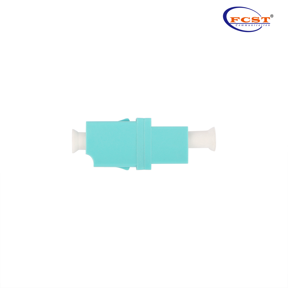 LCUPC à LCUPC Simplex OM3 Adaptateur de fibre optique en plastique