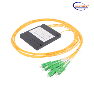 1*4 Box ABS Tipo de divisor PLC con conector SCAPC
