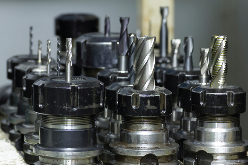 Ferramentas comuns para usinagem CNC