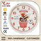 Quality Assured Lowest Price Manufacturer Cupcake Pattern Iron Wall Clock