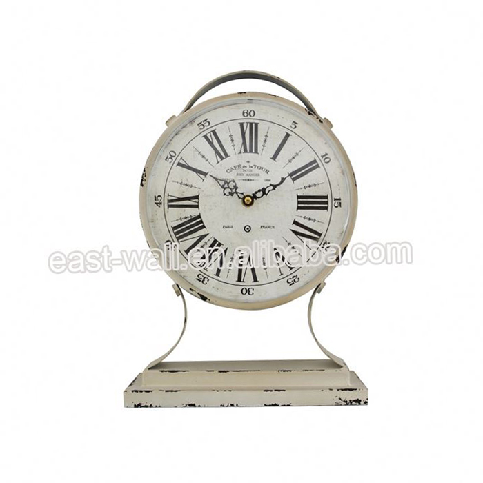 Creative New Style Cheap Wholesale Vintage Iron Table Clocks
