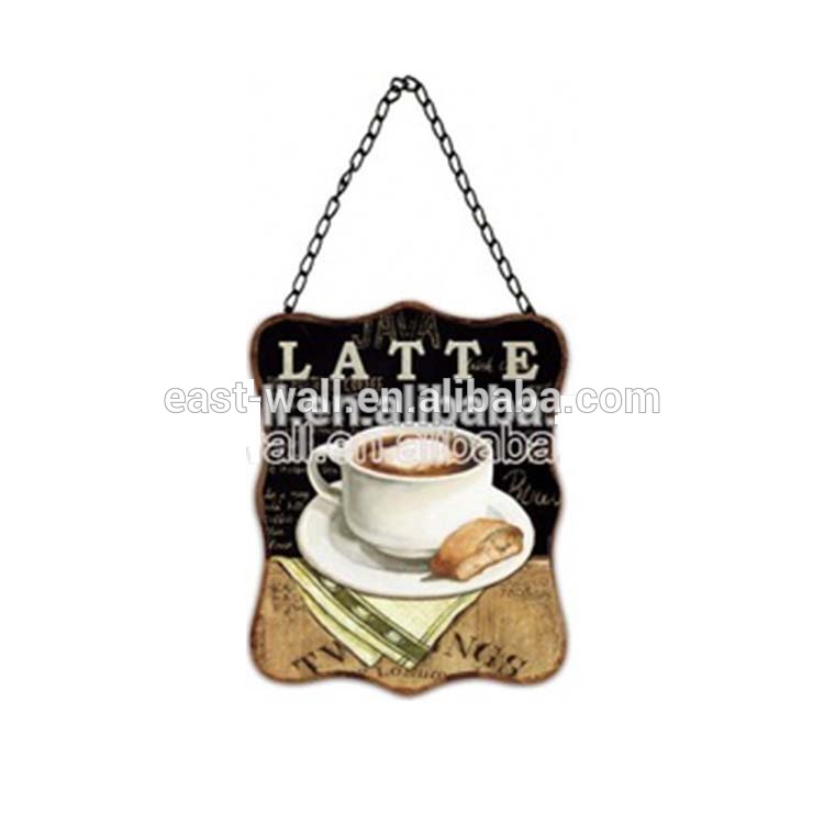 Sale High Standard Custom Old Fashioned Coffee Blank Metal Plaque