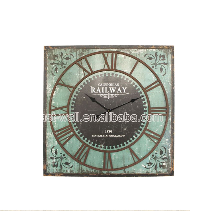 Lowest Price Antique Style Mdf Mecca Art Wall Clock Tower