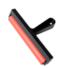 Plastic Handle Red Rubber Roller 100mm 150mm 200mm