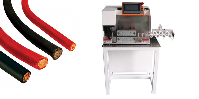 big battery cable cutting machine big battery cable cutting machine