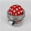Sewing Short Glass Bottle 13704